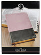 KJV Super Giant Print Bible Pink/Gray Thumb Index (Red Letter Edition) (Red Letter Edition)
