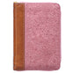 KJV Pocket Bible Pink/Brown With Zipper (Red Letter Edition)