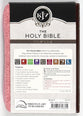 KJV Pocket Bible Pink/Brown With Zipper (Red Letter Edition)