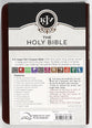 KJV Large Print Compact Bible Burgundy With Zipper (Red Letter Edition)