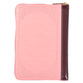 KJV Compact Bible Pink/Burgundy With Zipper (Red Letter Edition)