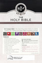 KJV Compact Bible Pink/Burgundy With Zipper (Red Letter Edition)