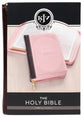 KJV Compact Bible Pink/Burgundy With Zipper (Red Letter Edition)