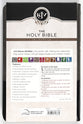 KJV Deluxe Gift Bible Black/Gray With Zipper and Thumb Index (Red Letter Edition)