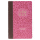 KJV Giant Print Bible Brown/Pink Thumb Index (Red Letter Edition)