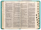 KJV Giant Print Bible Teal Thumb Index (Red Letter Edition)