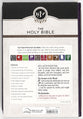 KJV Giant Print Full-Size Bible Purple Floral Thumb Index (Red Letter Edition)