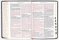 KJV Giant Print Full-Size Bible Purple Floral Thumb Index (Red Letter Edition)