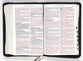 KJV Giant Print Full-Size Bible Black With Zipper Thumb Index (Red Letter Edition)