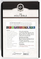 KJV Giant Print Full-Size Bible Black With Zipper Thumb Index (Red Letter Edition)