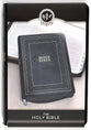 KJV Giant Print Full-Size Bible Black With Zipper Thumb Index (Red Letter Edition)