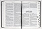 KJV Super Giant Print Bible Two-Tone Gray Thumb Index (Red Letter Edition)