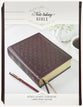 KJV Large Print Note-Taking Bible Burgundy (Black Letter Edition)