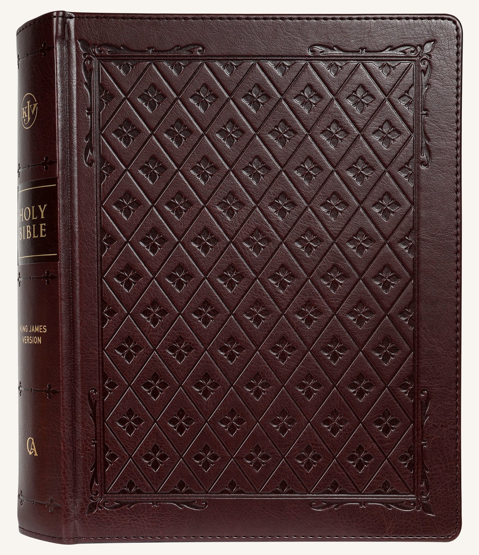 KJV Large Print Note-Taking Bible Burgundy (Black Letter Edition)