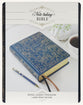 KJV Large Print Note-Taking Bible Navy Blue Floral (Black Letter Edition)