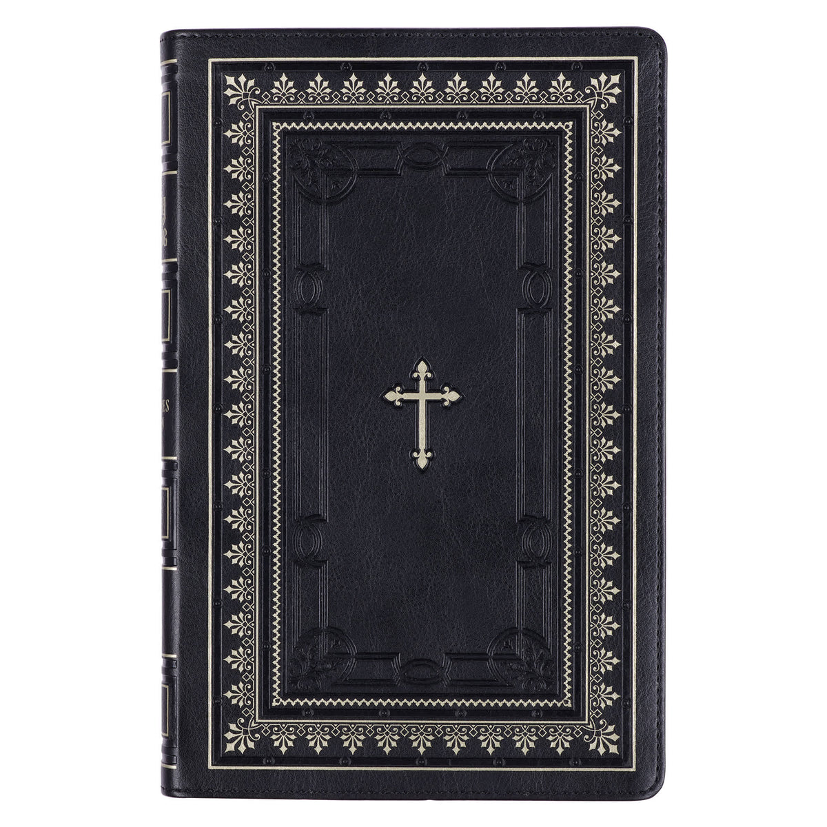 KJV Deluxe Gift Bible Black Cross Thumb Index (Red Letter Edition) (Red Letter Edition)