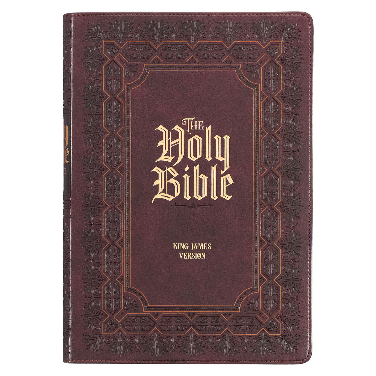 KJV Super Giant Print Bible Thumb Index Burgundy (Red Letter Edition)