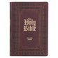 KJV Super Giant Print Bible Thumb Index Burgundy (Red Letter Edition)
