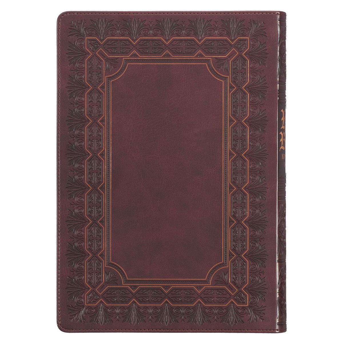 KJV Super Giant Print Bible Thumb Index Burgundy (Red Letter Edition)