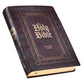 KJV Super Giant Print Bible Thumb Index Burgundy (Red Letter Edition)