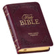 KJV Mini Pocket Bible Burgundy (Red Letter Edition)