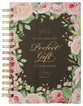 Journal: Every Good and Perfect Gift is From Above Brown/Pink Roses (James 1:17)