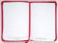 Journal Zippered: God Works For the Good, Bright Pink Sunflowers (Rom. 8:28)