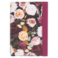 KJV Large Print Thinline Bible Thumb Index Burgundy Floral (Red Letter Edition)