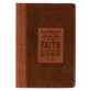 Journal: Stand Firm in the Faith, Brown/Tan