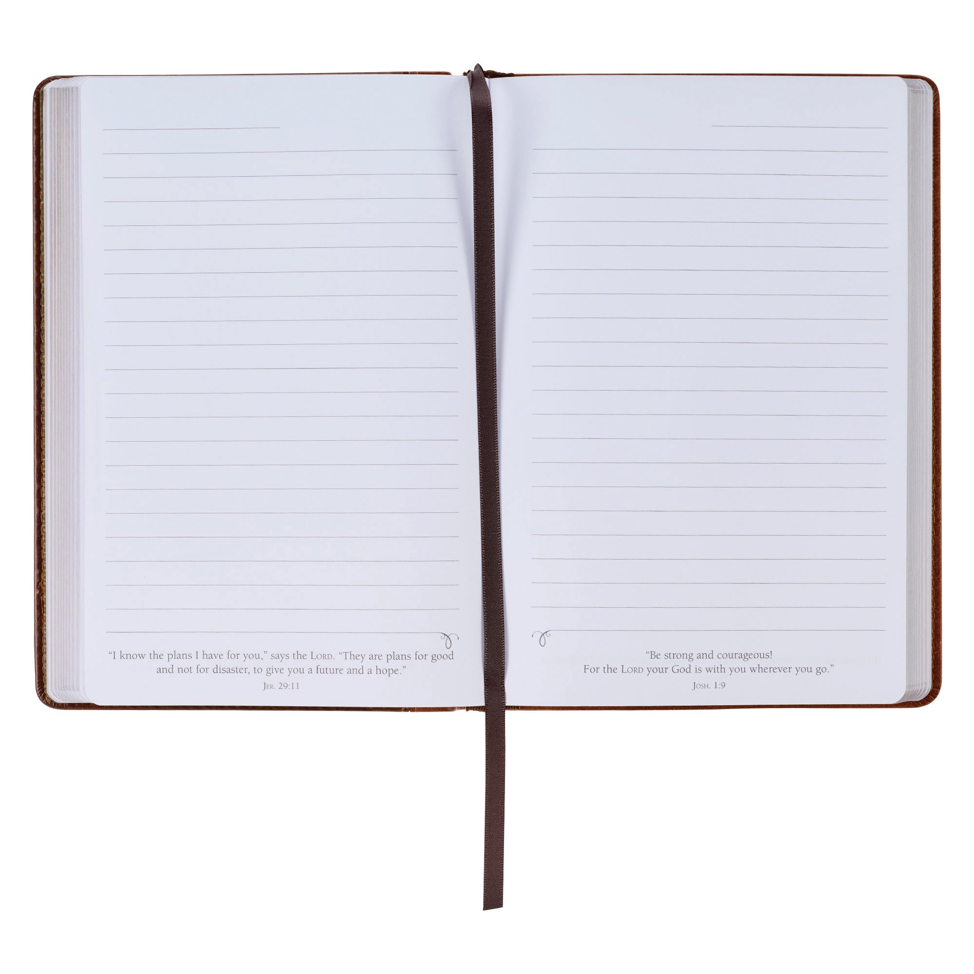 Journal: Stand Firm in the Faith, Brown/Tan