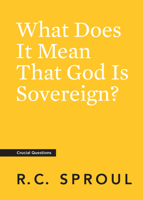 What Does It Mean That God is Sovereign? (Crucial Questions Series)