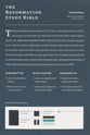 ESV Reformation Study Bible Student Edition Midnight Blue