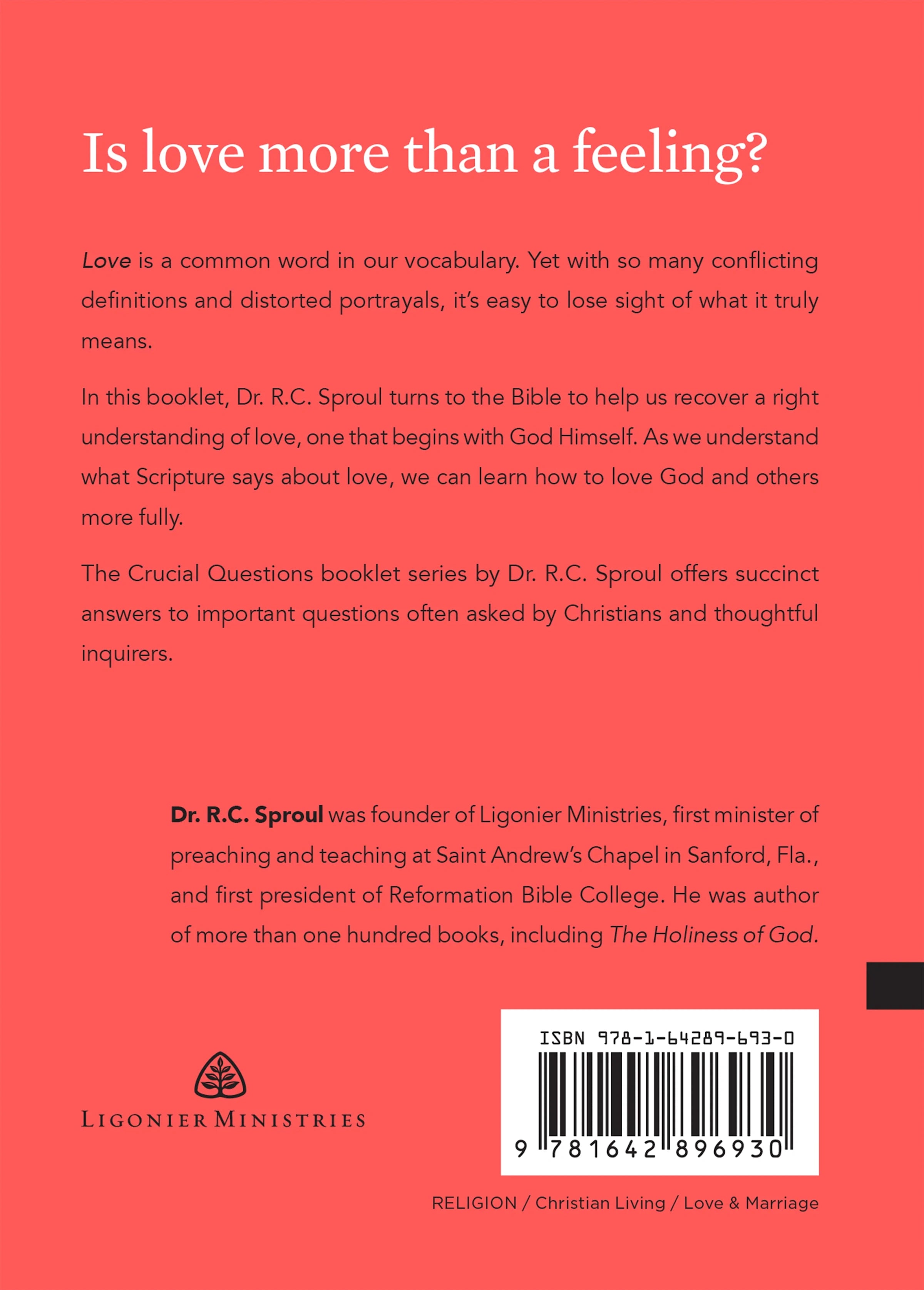 What Is Love? (Crucial Questions Series)