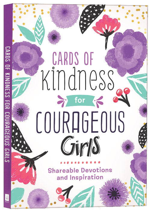 Cards of Kindness For Courageous Girls: Shareable Devotions and Inspiration