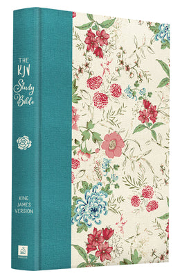 KJV Study Bible Floral (Red Letter Edition)
