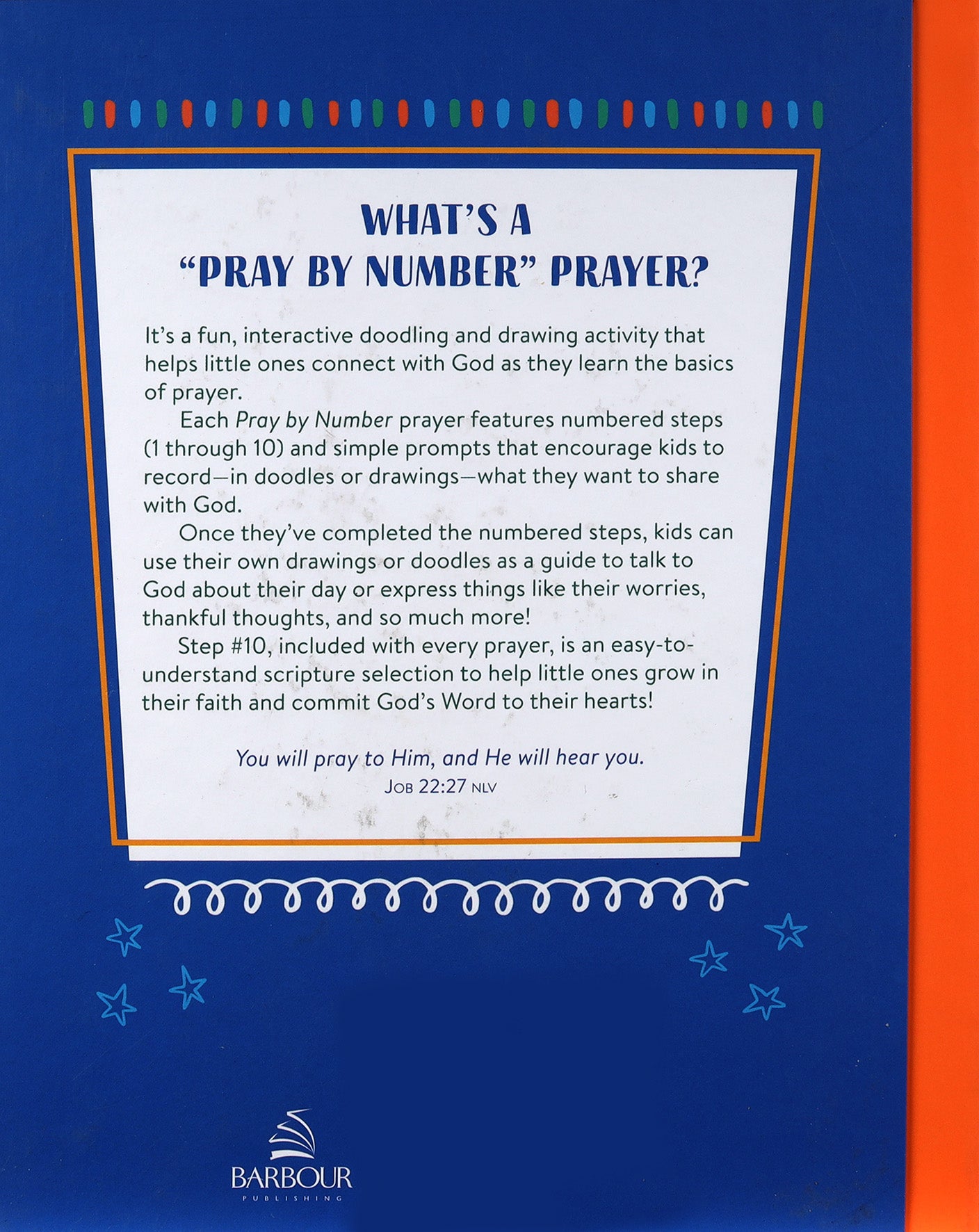 Pray By Number: A Doodle & Draw Prayer Primer For Kids
