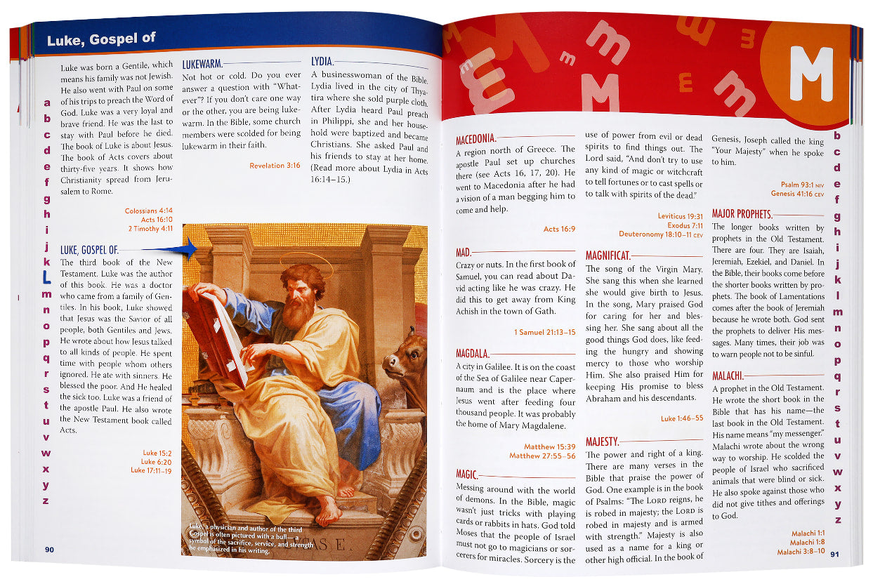 Kids' Illustrated 1-Minute Bible Guide: 1,000 People, Places, Things, and Ideas