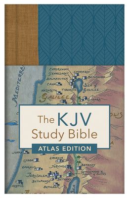 KJV Study Bible Atlas Edition Indexed Neutral (Red Letter Edition)