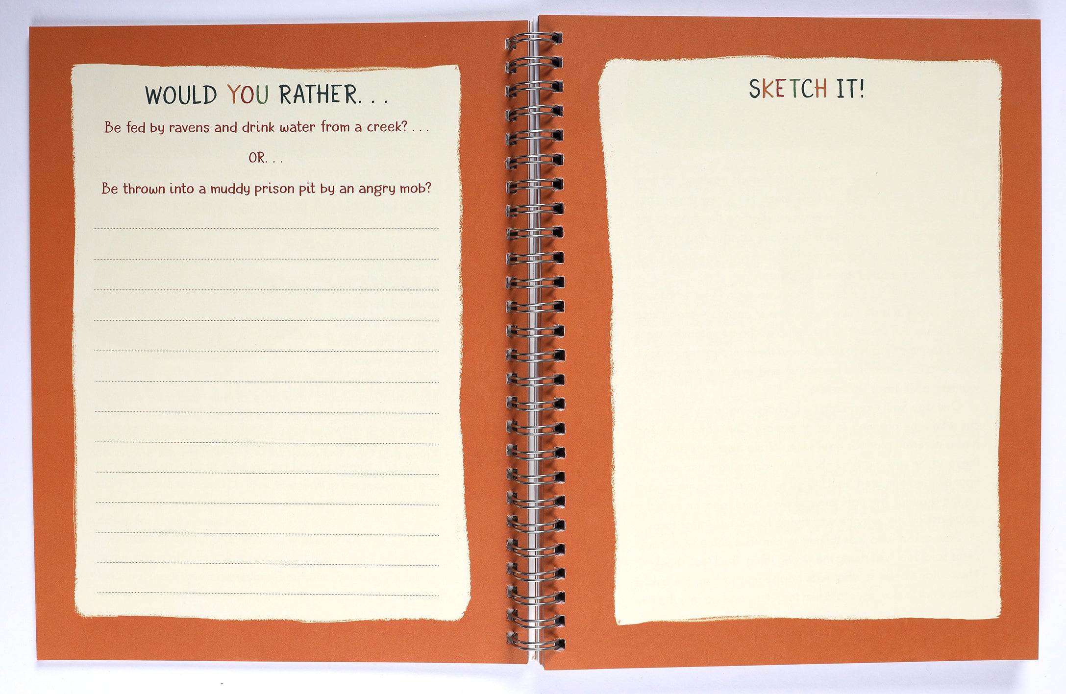 Would You Rather...?: An Interactive Devotional Journal and Sketchbook For Adventurous Kids!