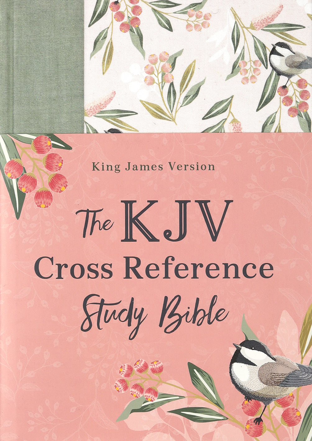 KJV Cross Reference Study Bible Women's Edition Sage Songbird (Red Letter Edition)