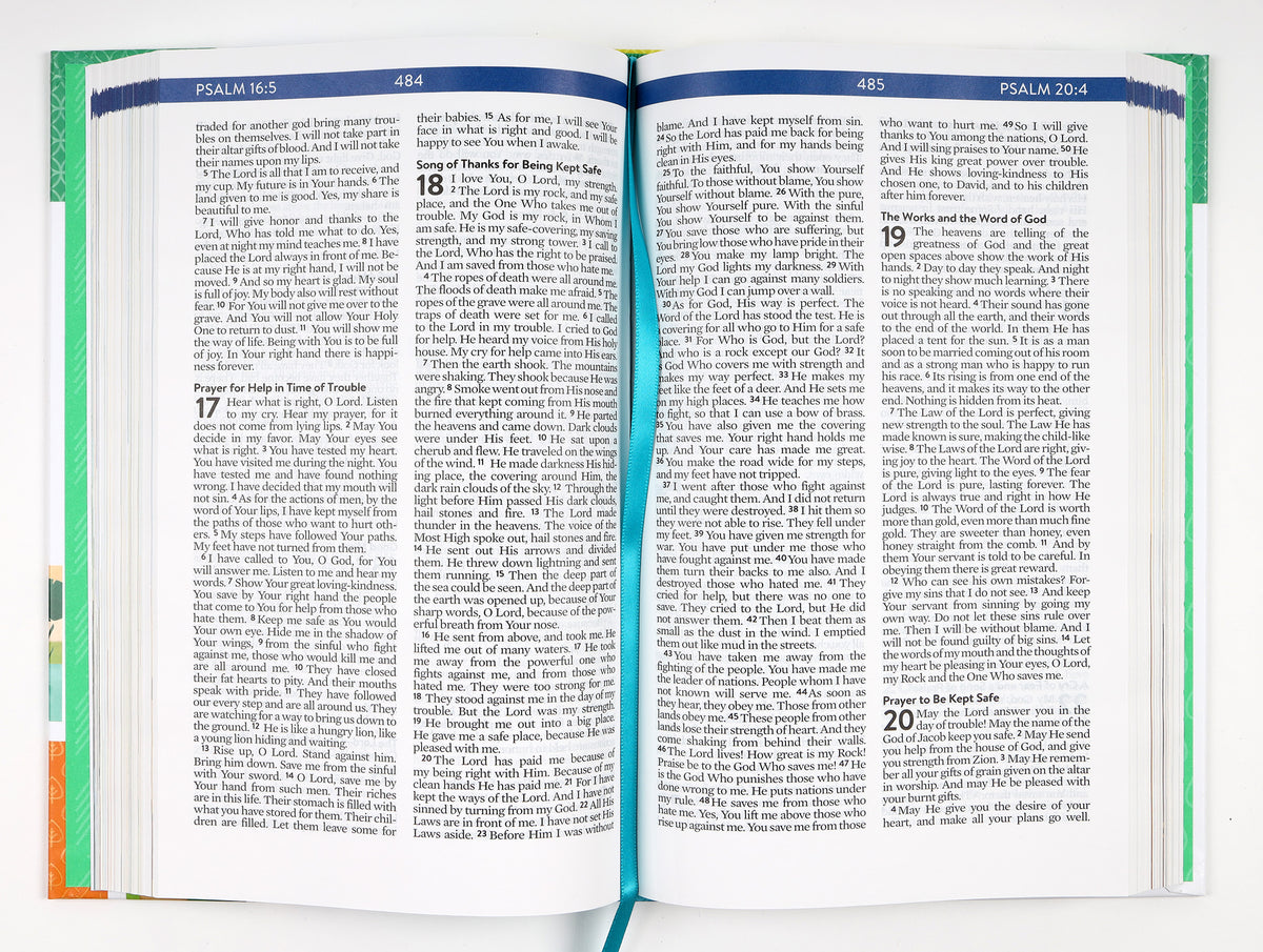 NLV  Kids' Bedtime Devotional Bible