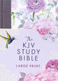 KJV Study Bible Large Print Hummingbird Lilacs (Red Letter Edition)