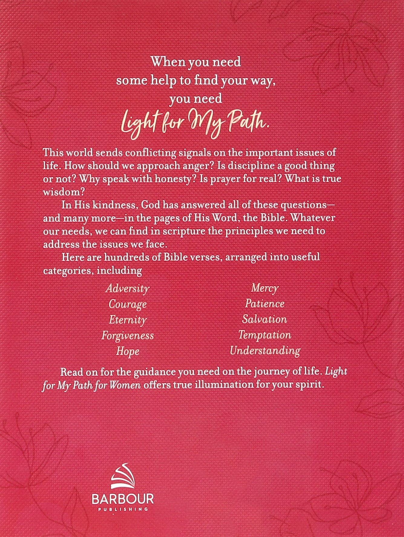 Light For My Path For Women: Scriptures to Illuminate Your Life