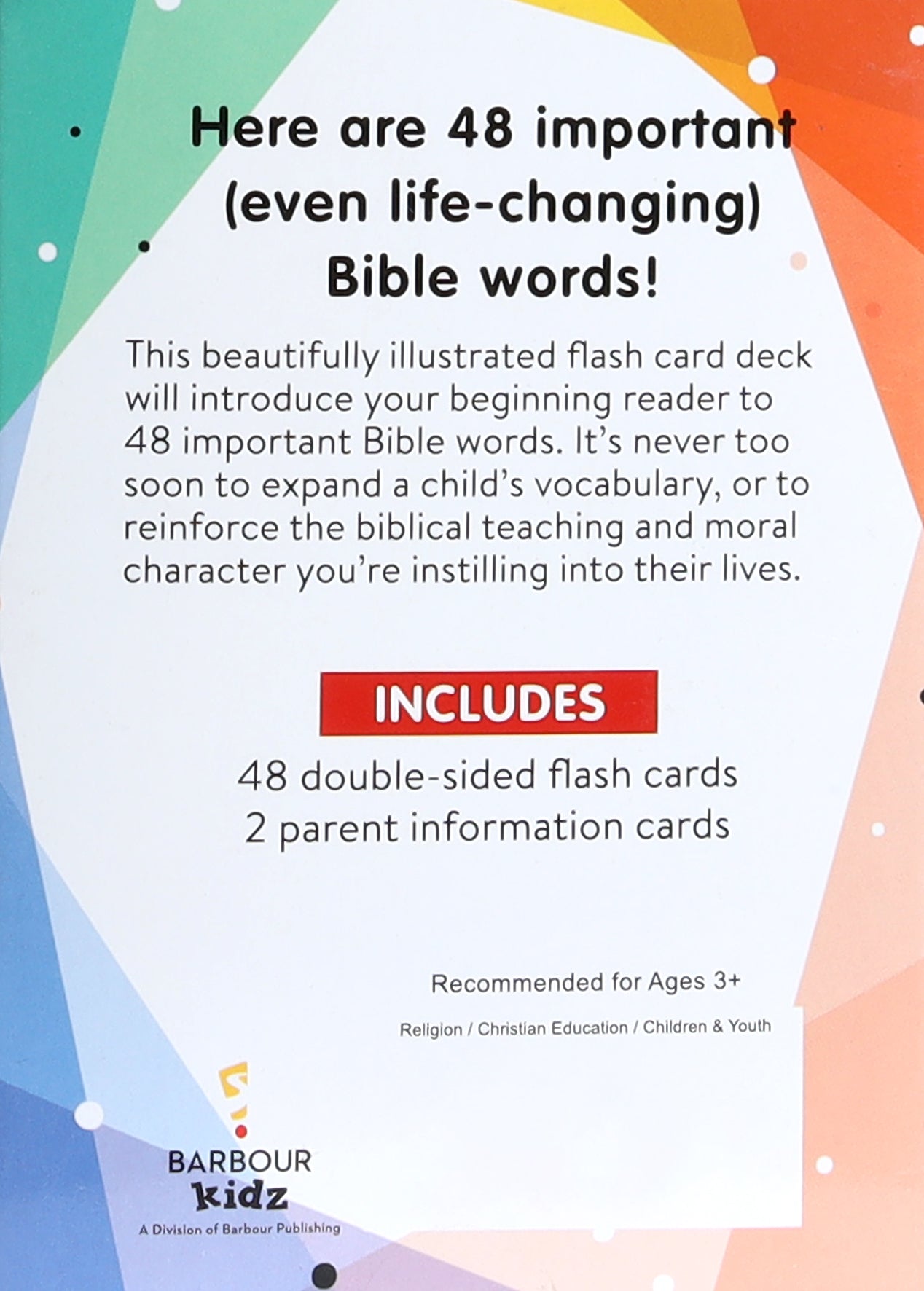 My First Bible Words Flash Cards