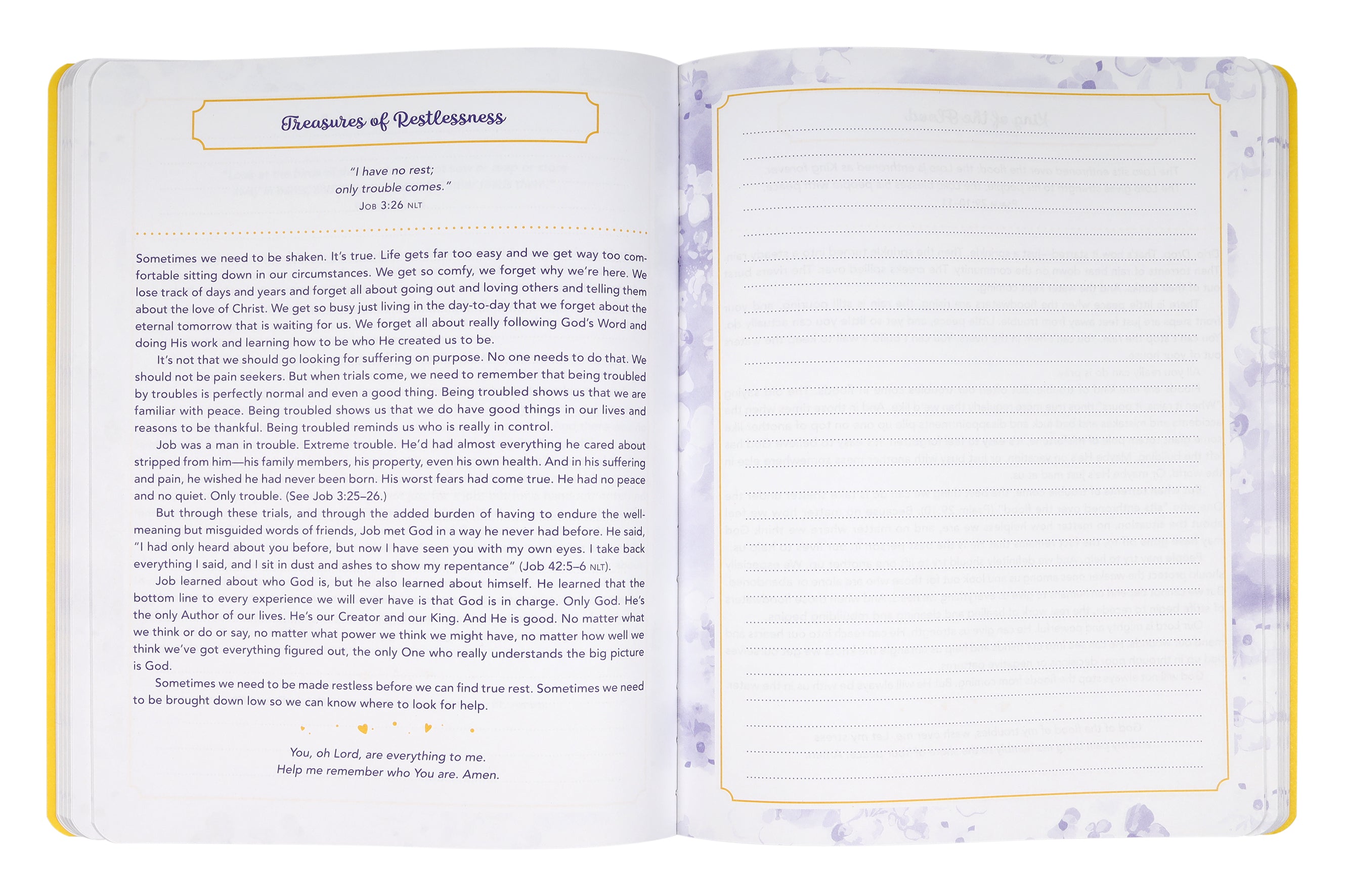 Untroubled: A Devotional Journal For Finding Calm in a Chaotic World