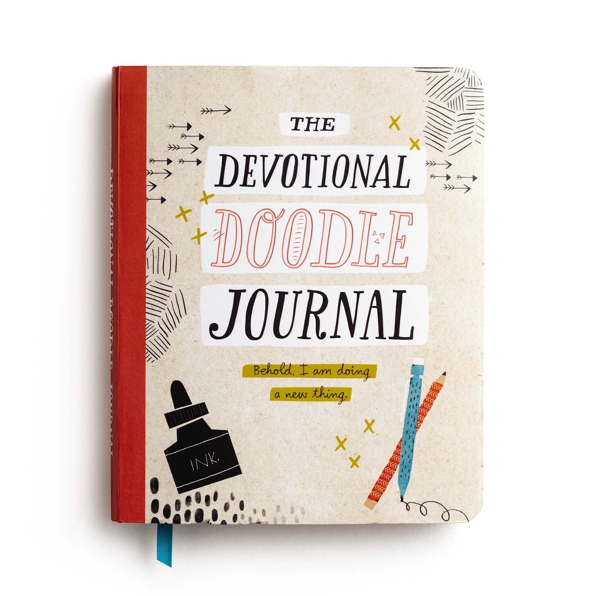 The Devotional Doodle Journal: Behold, I Am Doing a New Thing - 90 Daily Devotions with Scripture, Journaling Space, and Creative Activity Prompts for Faith Inspired Creativity