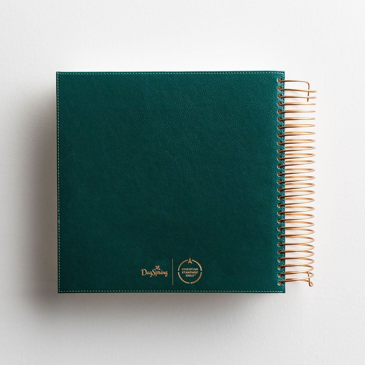 CSB Illustrating Bible Green Faux Leather (Black Letter Edition)
