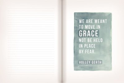 Journal: Be Courageous and Try to Write in a Way That Scares You a Little