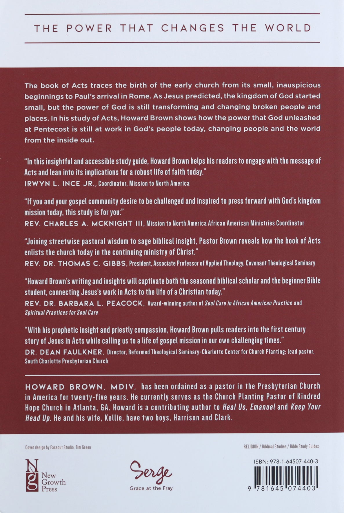 Acts: The Power That Changes the World, Study Guide with Leader's Notes (Gospel Centered Life In The Bible Series)