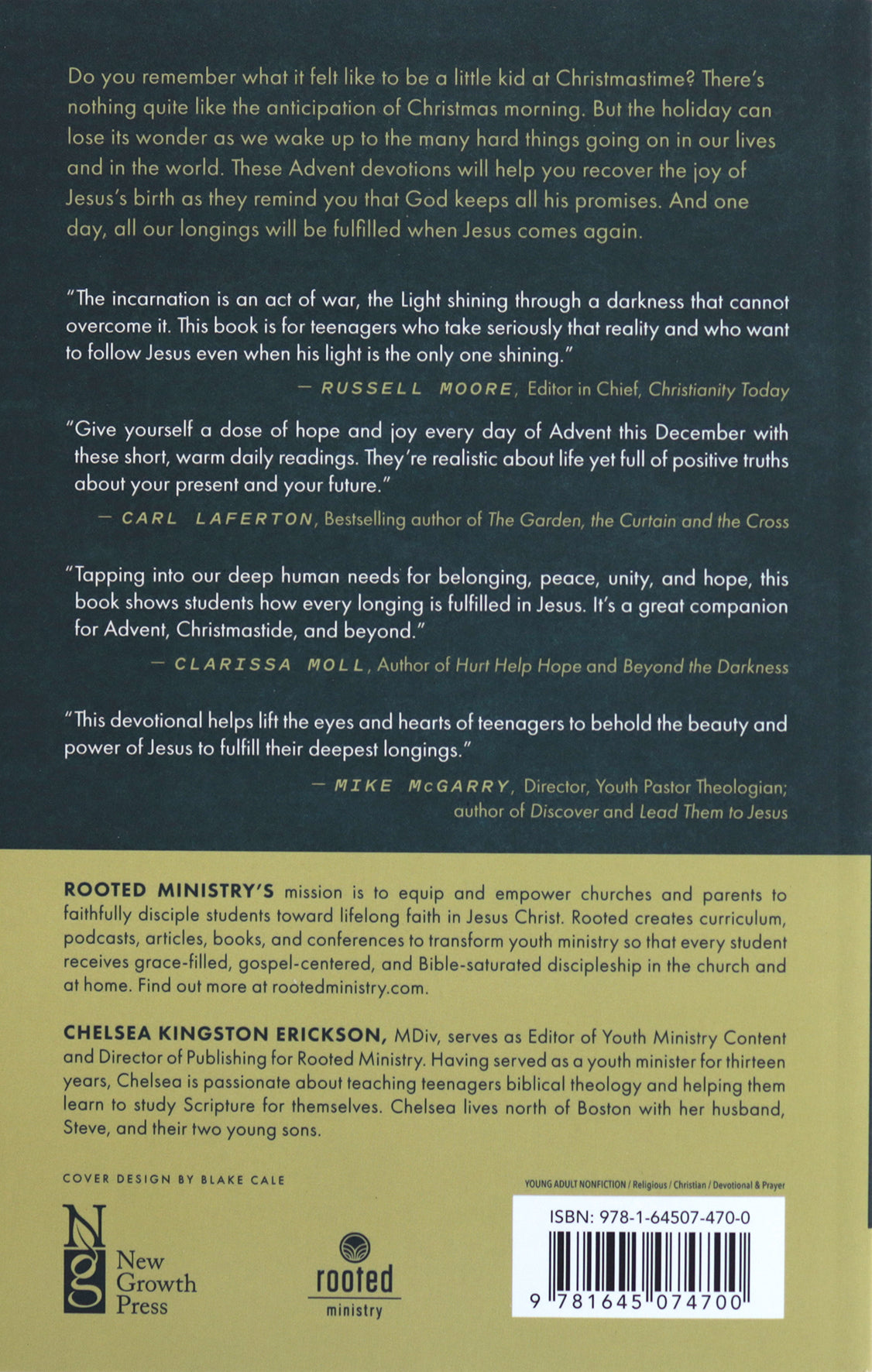 Longing for Christmas: 25 Promises Fulfilled in Jesus, Advent Devotional for Teenagers